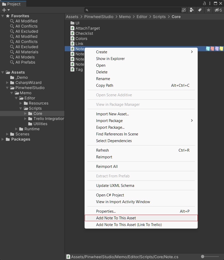 Add and edit notes | Memo