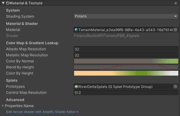 Low poly terrain Unity