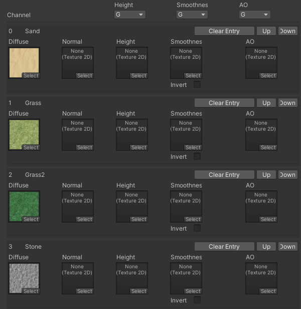Low poly terrain Unity