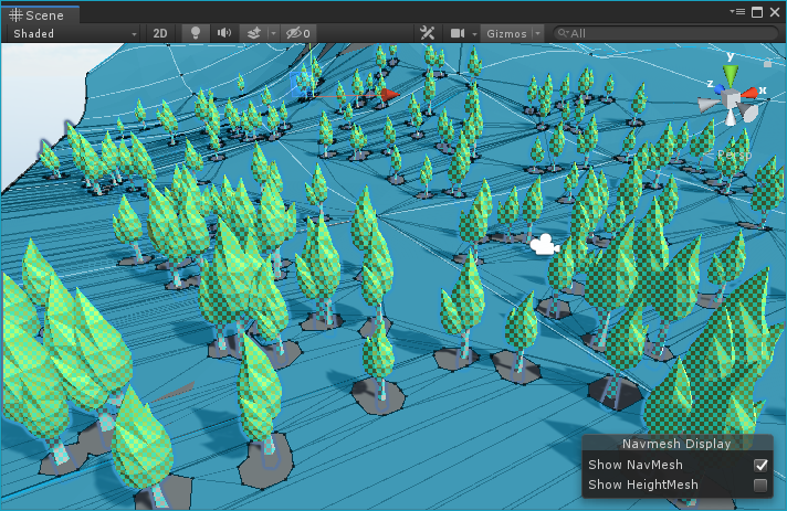 Low poly terrain Unity
