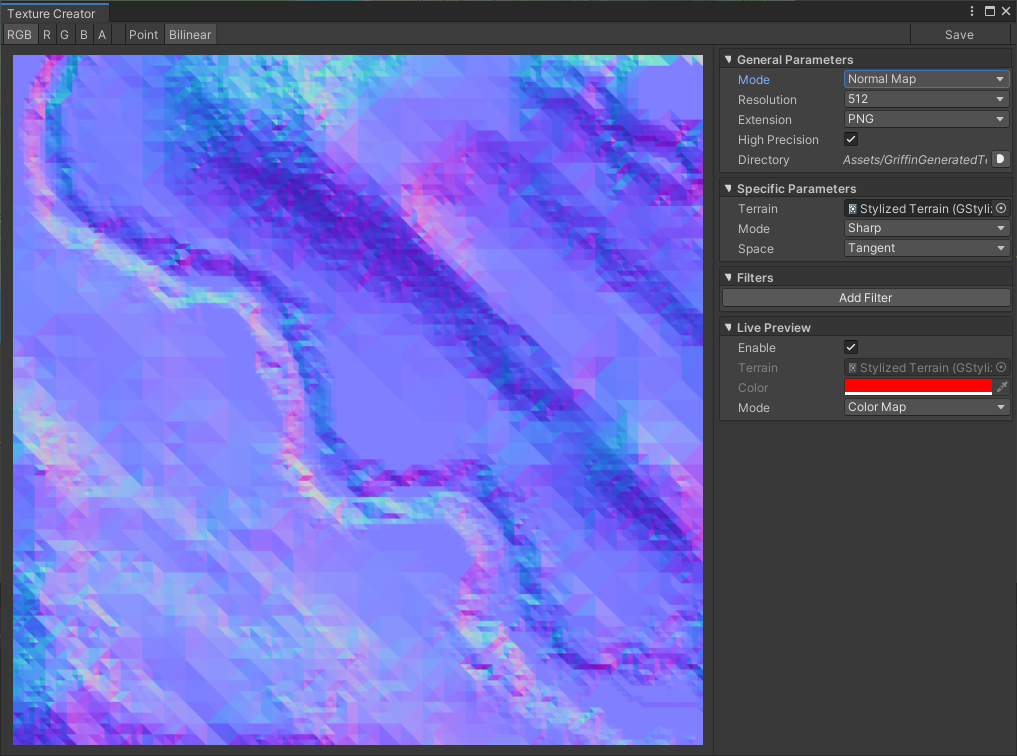 Low poly terrain Unity