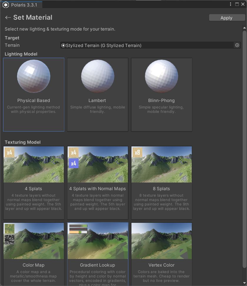 Low poly terrain Unity
