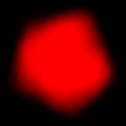The smoothed biome mask after the default Biome Mask Graph is applied