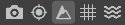 Vista Graph Editor texture display mode button set to height preview