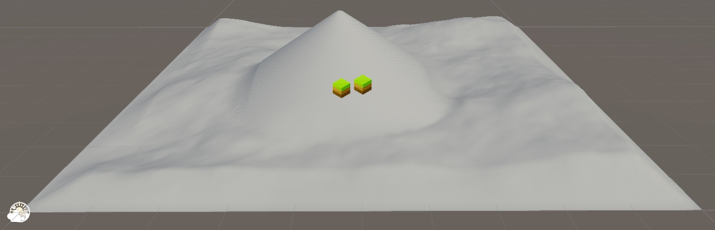 Replace mode with Use Transform: the biome's vertical position and scale is factored into the height blend