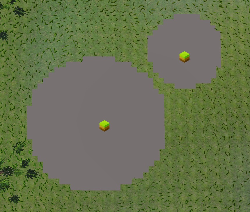 Hole Map using Max mode
