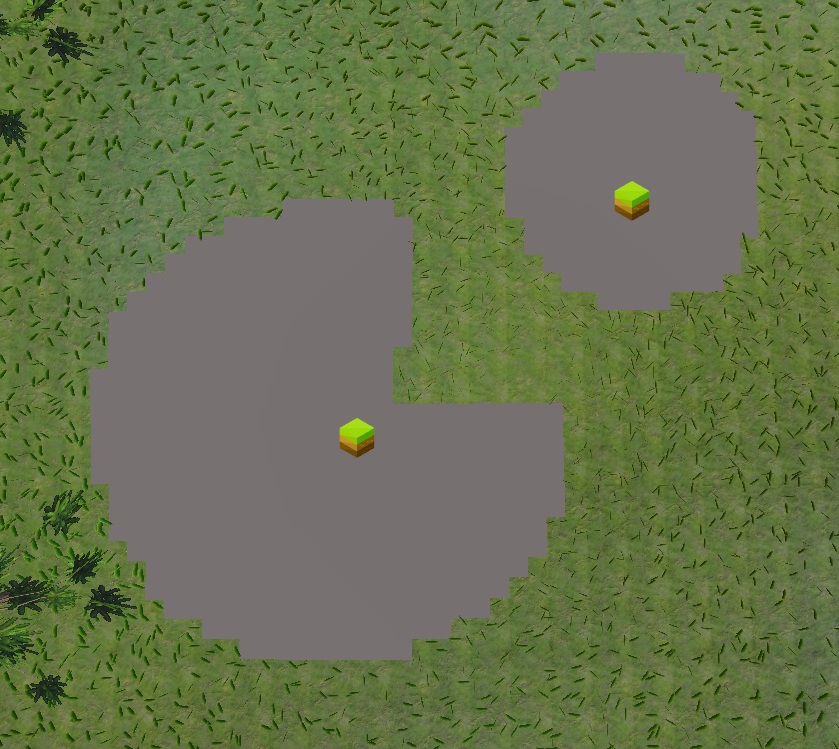 Hole Map using Replace mode